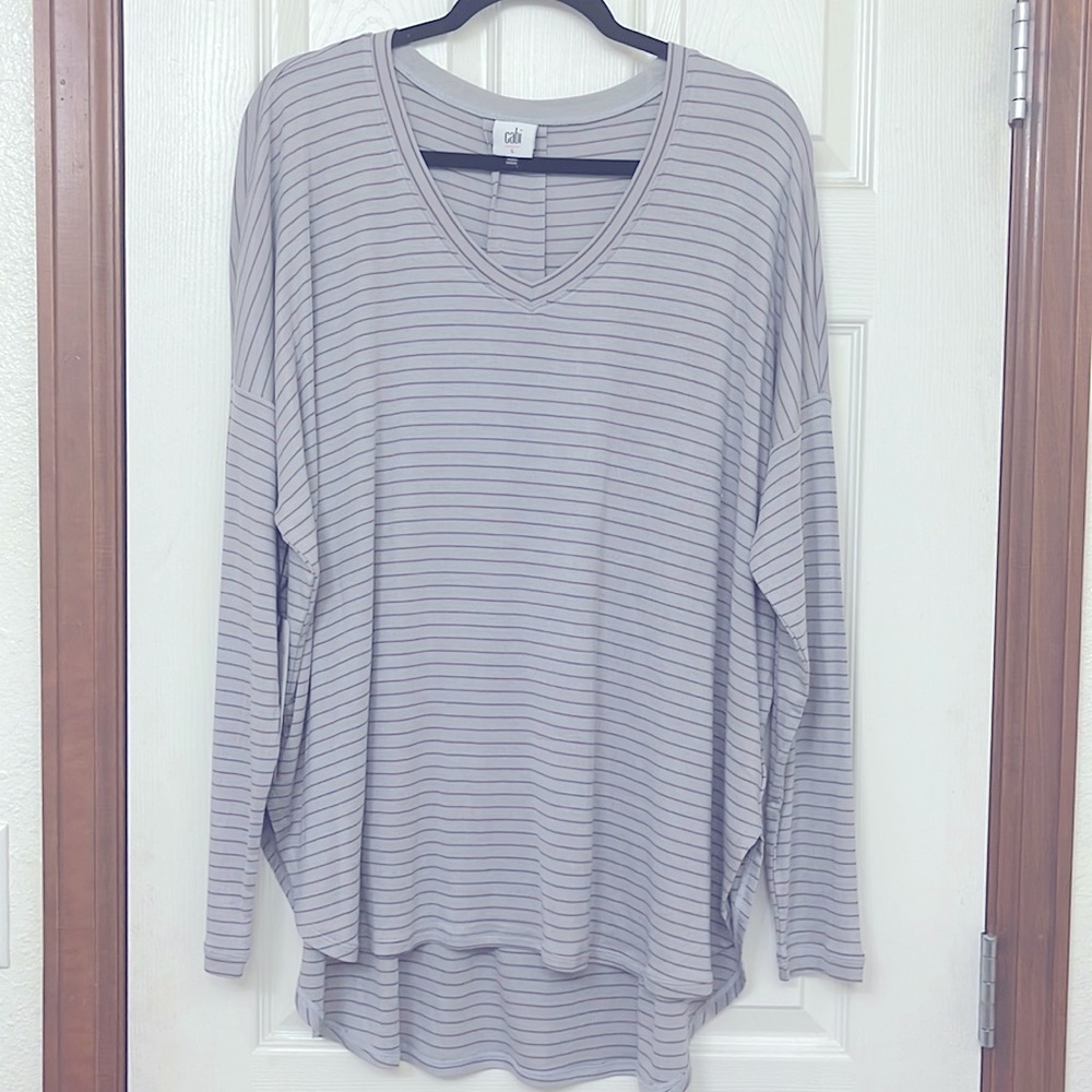 Purple and Gray Plum Tee